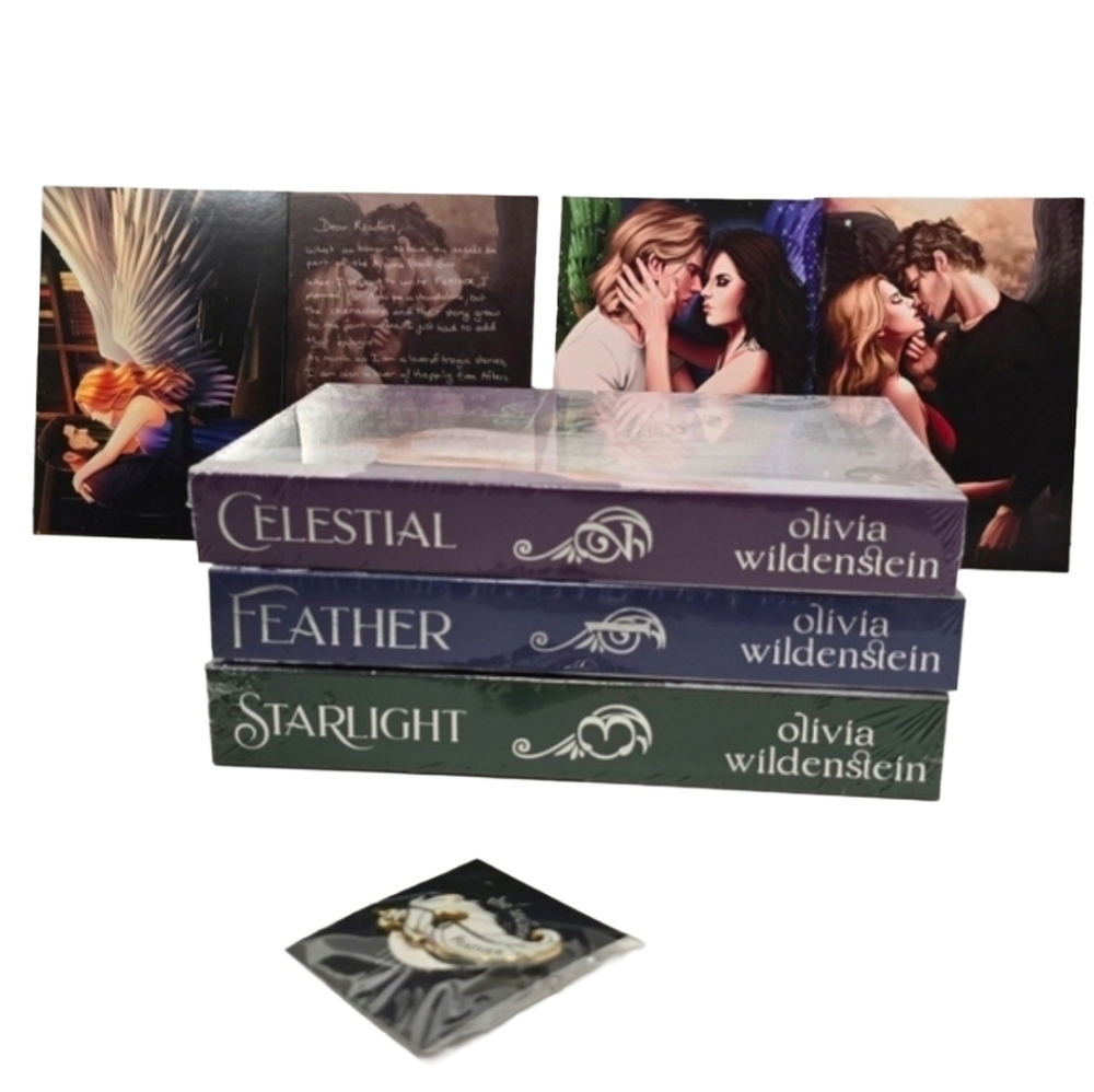 Olivia Wildenstein Arcane Angels of Elysium Signed Book Set